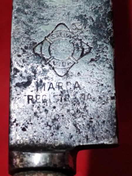 Cutit Salva Vida Registrada, maner din fildes, peste 200 de ani vechime